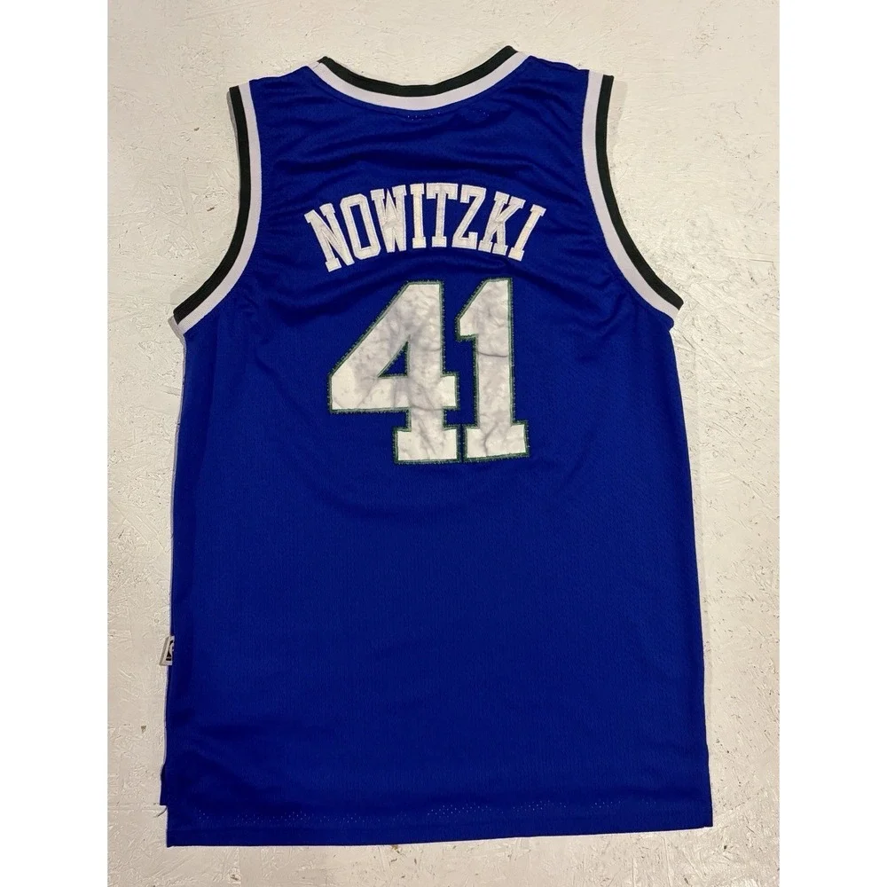 Adidas Dallas Mavericks Dirk Nowitzki Hardwood‎ Classics Jersey 2000-2001 Size S